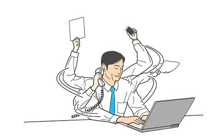 (分身乏术的全科医生/图源网络,侵删)